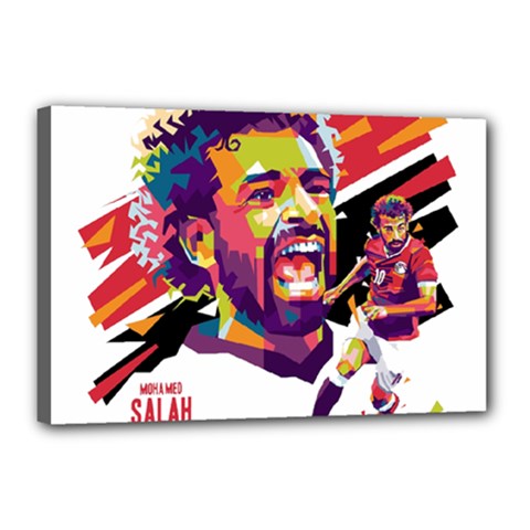 Mo Salah The Egyptian King Canvas 18  X 12  (stretched) by 2809604