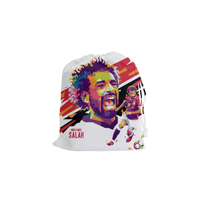 Mo Salah the egyptian king Drawstring Pouch (Small)