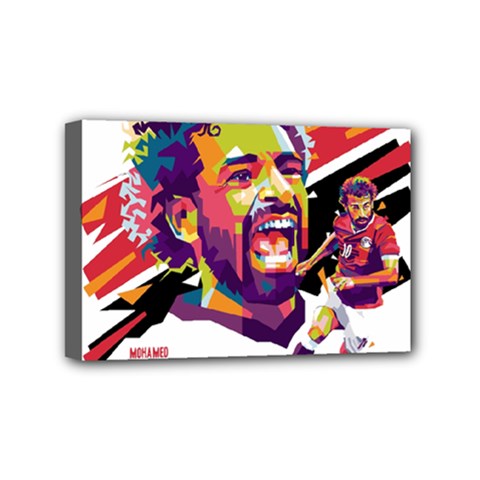 Mo Salah The Egyptian King Mini Canvas 6  X 4  (stretched) by 2809604