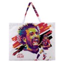 Mo Salah the egyptian king Zipper Large Tote Bag View1