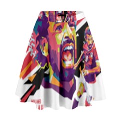 Mo Salah The Egyptian King High Waist Skirt by 2809604