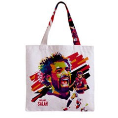 Mo Salah The Egyptian King Zipper Grocery Tote Bag by 2809604