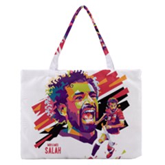 Mo Salah The Egyptian King Zipper Medium Tote Bag by 2809604