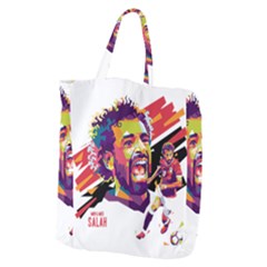 Mo Salah The Egyptian King Giant Grocery Tote by 2809604