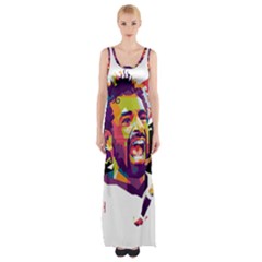 Mo Salah The Egyptian King Maxi Thigh Split Dress