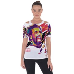 Mo Salah The Egyptian King Shoulder Cut Out Short Sleeve Top by 2809604