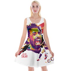 Mo Salah The Egyptian King Reversible Velvet Sleeveless Dress