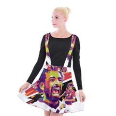 Mo Salah The Egyptian King Suspender Skater Skirt by 2809604