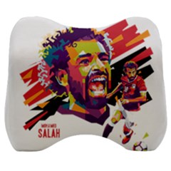 Mo Salah The Egyptian King Velour Head Support Cushion by 2809604