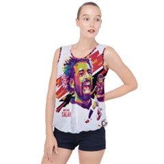 Mo Salah The Egyptian King Bubble Hem Chiffon Tank Top by 2809604