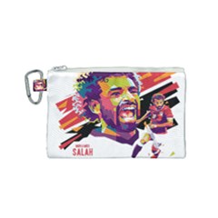 Mo Salah The Egyptian King Canvas Cosmetic Bag (small) by 2809604