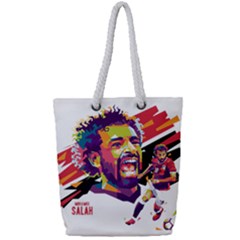 Mo Salah The Egyptian King Full Print Rope Handle Tote (small) by 2809604