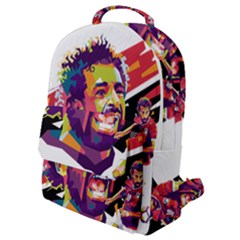 Mo Salah The Egyptian King Flap Pocket Backpack (small) by 2809604