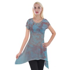 Vapor 2 Short Sleeve Side Drop Tunic by WILLBIRDWELL