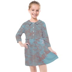 Vapor 2 Kids  Quarter Sleeve Shirt Dress by WILLBIRDWELL