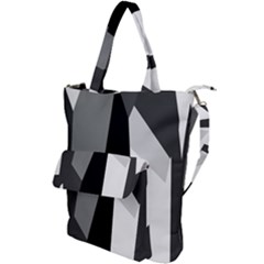 Gray Area Shoulder Tote Bag