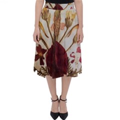 Holy Land Flowers 3 Classic Midi Skirt