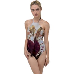 Holy Land Flowers 3 Go With The Flow One Piece Swimsuit