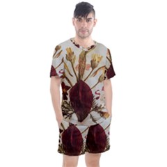 Holy Land Flowers 3 Men s Mesh Tee And Shorts Set