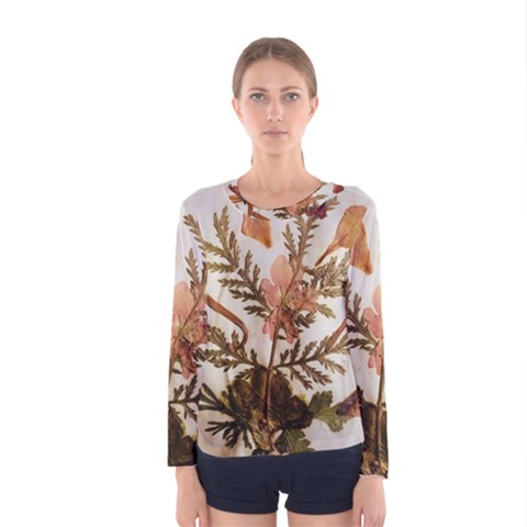 Holy Land Flowers 4 Women s Long Sleeve Tee by DeneWestUK