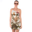 Holy Land Flowers 4 One Soulder Bodycon Dress View1