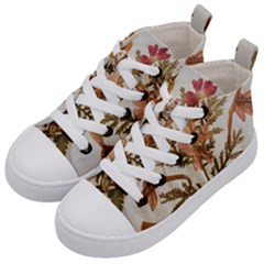 Holy Land Flowers 4 Kid s Mid-top Canvas Sneakers