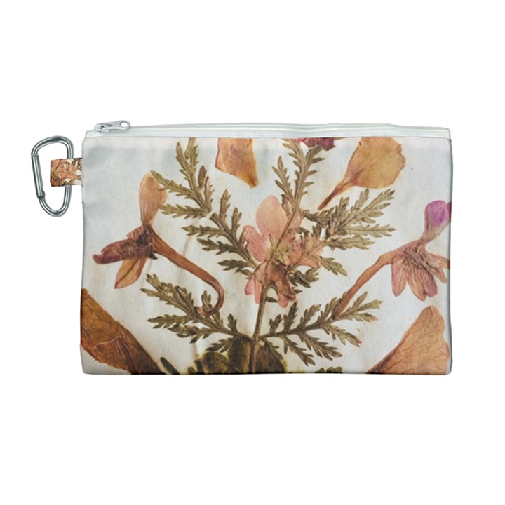 Holy Land Flowers 4 Canvas Cosmetic Bag (Large)