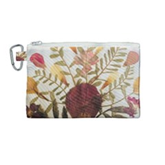 Holy Land Flowers 5 Canvas Cosmetic Bag (medium)