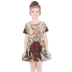 Holy Land Flowers 5 Kids  Simple Cotton Dress