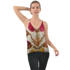 Holy Land Flowers 6 Chiffon Cami