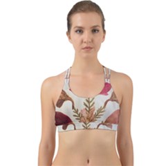 Holy Land Flowers 6 Back Web Sports Bra