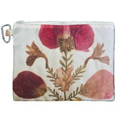 Holy Land Flowers 6 Canvas Cosmetic Bag (xxl)