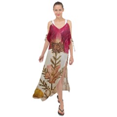 Holy Land Flowers 6 Maxi Chiffon Cover Up Dress