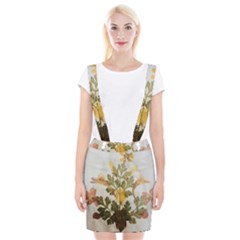 Holy Land Flowers 7 Braces Suspender Skirt