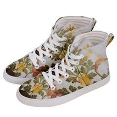 Holy Land Flowers 7 Men s Hi-top Skate Sneakers