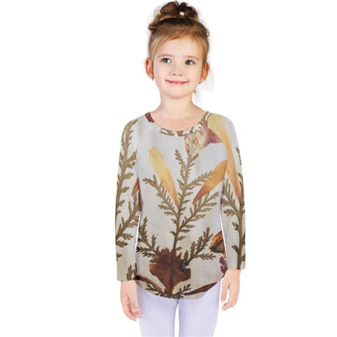 Holy Land Flowers 8 Kids  Long Sleeve Tee by DeneWestUK