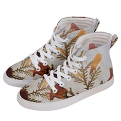 Holy Land Flowers 8 Men s Hi-top Skate Sneakers