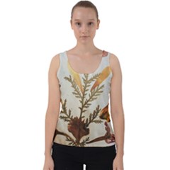 Holy Land Flowers 8 Velvet Tank Top