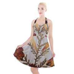 Holy Land Flowers 8 Halter Party Swing Dress 