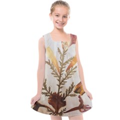 Holy Land Flowers 8 Kids  Cross Back Dress