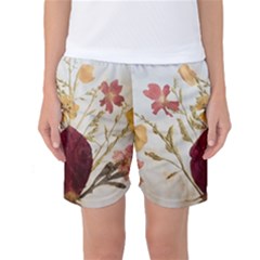 Holy Land Flowers 9 Women s Basketball Shorts by DeneWestUK