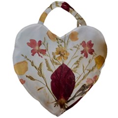 Holy Land Flowers 9 Giant Heart Shaped Tote