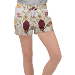 Holy Land Flowers 9 Women s Velour Lounge Shorts by DeneWestUK