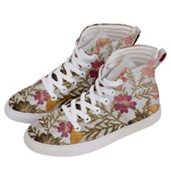 Holy Land Flowers 10 Men s Hi-top Skate Sneakers by DeneWestUK