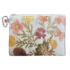 Holy Land Flowers 10 Canvas Cosmetic Bag (xl)