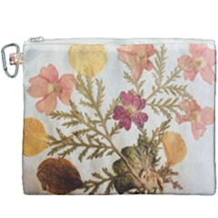 Holy Land Flowers 10 Canvas Cosmetic Bag (xxxl)