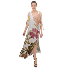 Holy Land Flowers 10 Maxi Chiffon Cover Up Dress