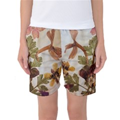 Holy Land Flowers 12 Women s Basketball Shorts by DeneWestUK