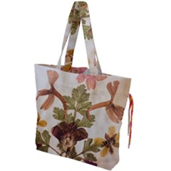 Holy Land Flowers 12 Drawstring Tote Bag