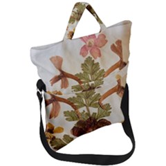 Holy Land Flowers 12 Fold Over Handle Tote Bag by DeneWestUK